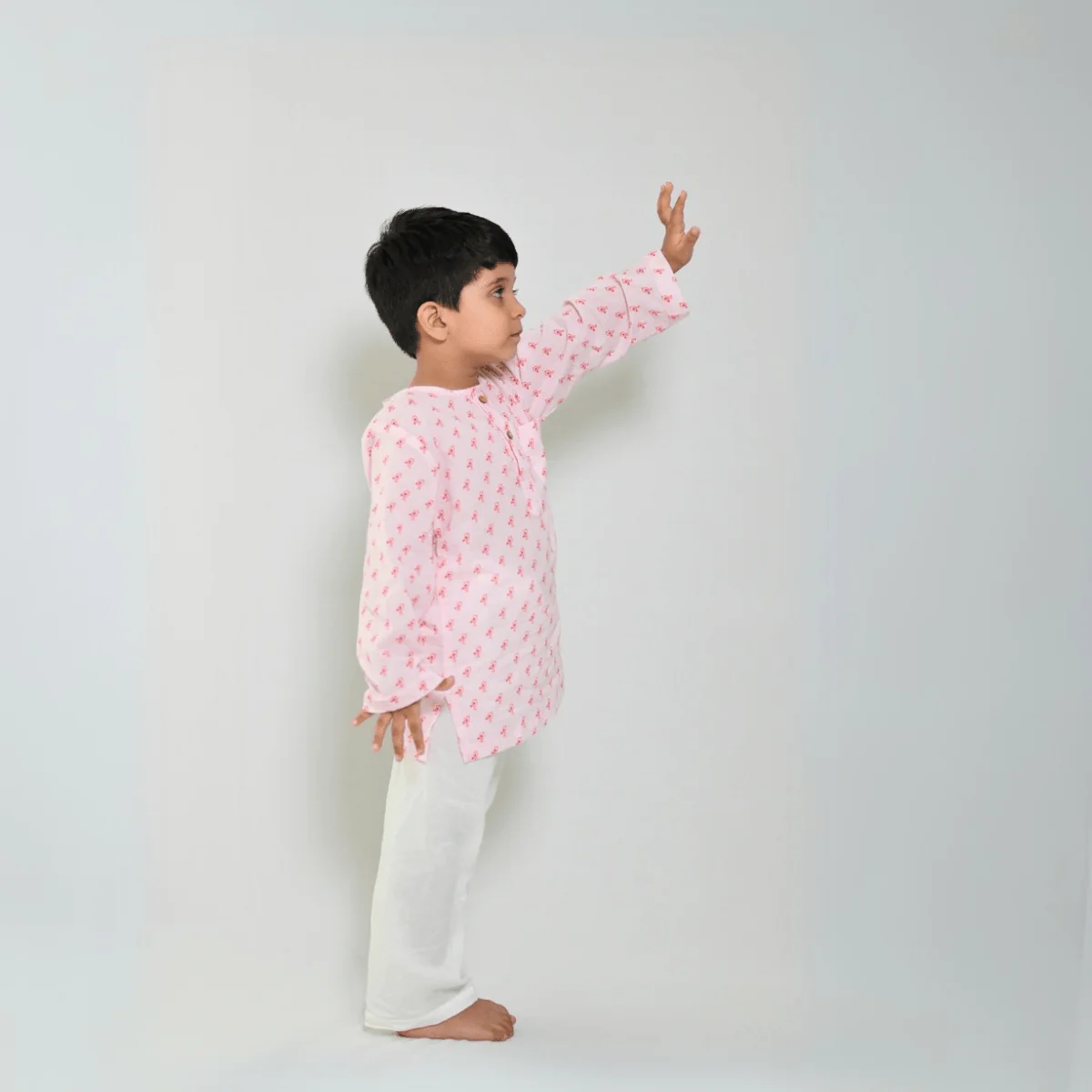 100% Cotton Tweetie Tots Kids Kurta & Pants Set - Image 2