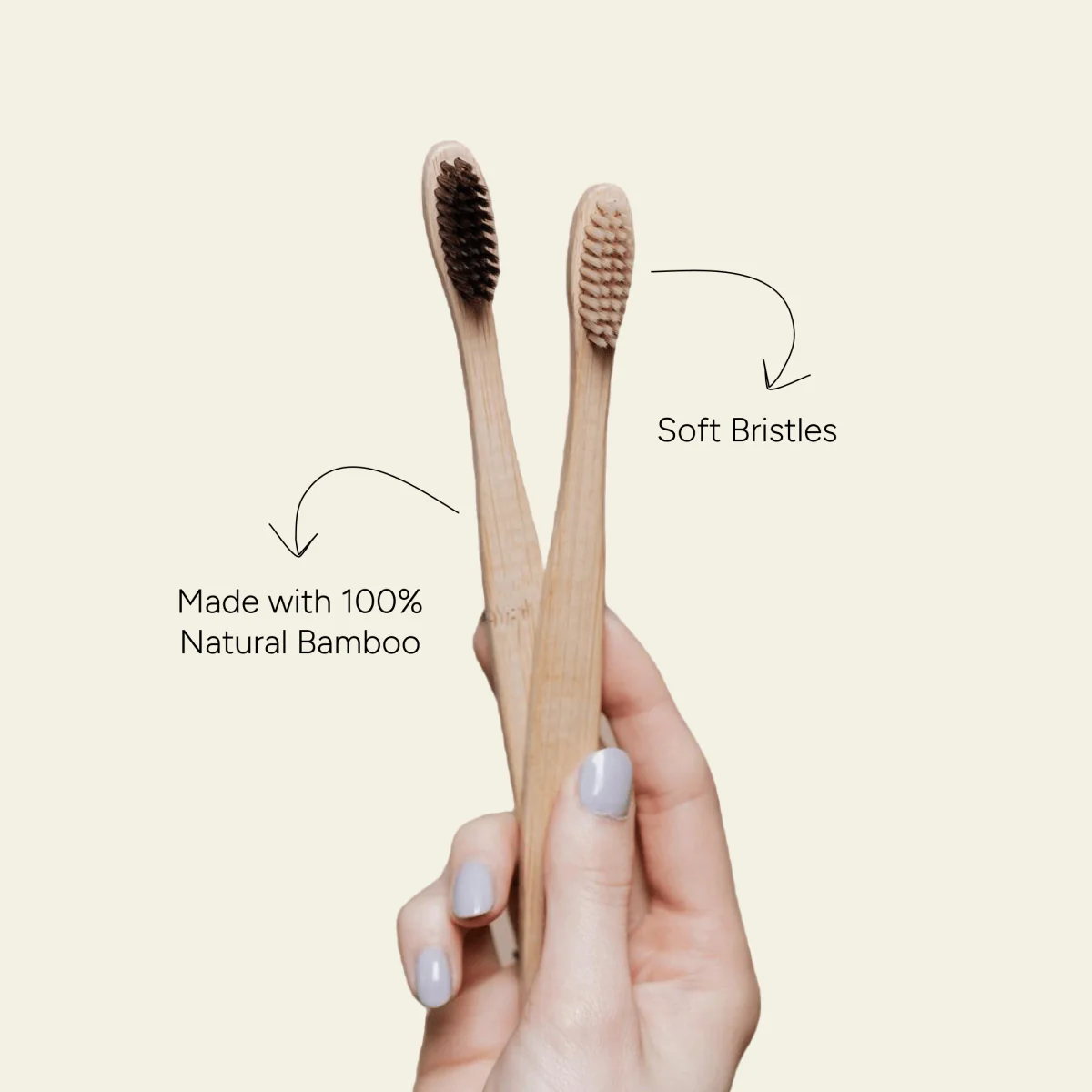 Ultra Soft Bamboo Toothbrush | Eco-Friendly & Anti-Bacterial - Image 3