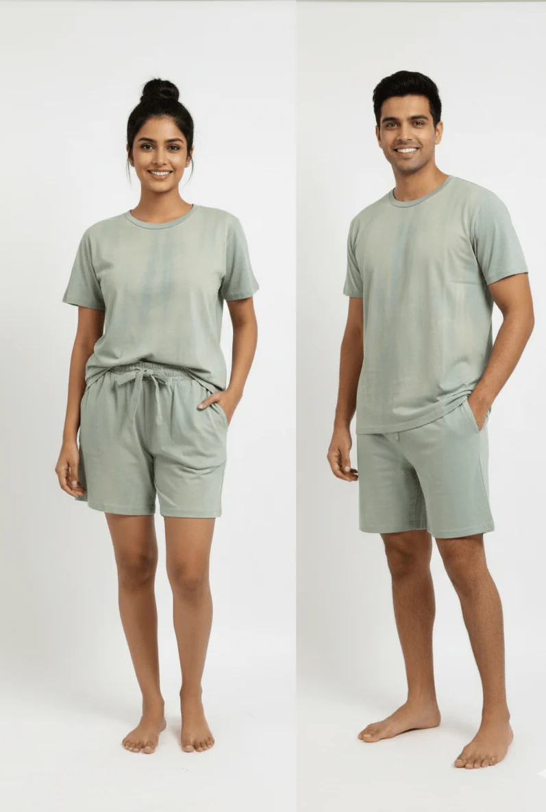 Unisex Long Tee Sleepwear | Soft & Breathable Nightwear