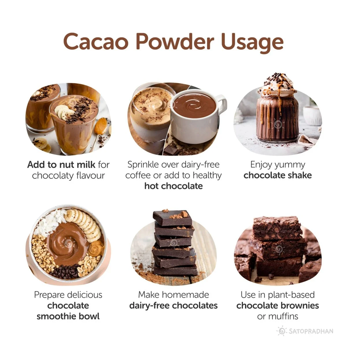 Unsweetened Cacao Powder-100% Pure, Natural, Raw, Organic & Healthy - Image 3