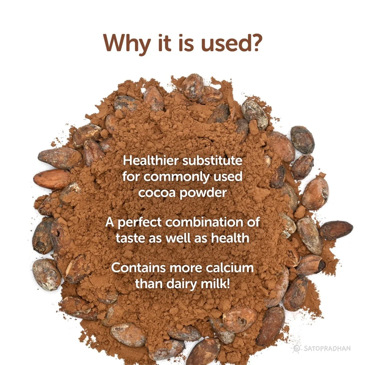 Unsweetened Cacao Powder-100% Pure, Natural, Raw, Organic & Healthy - Image 4