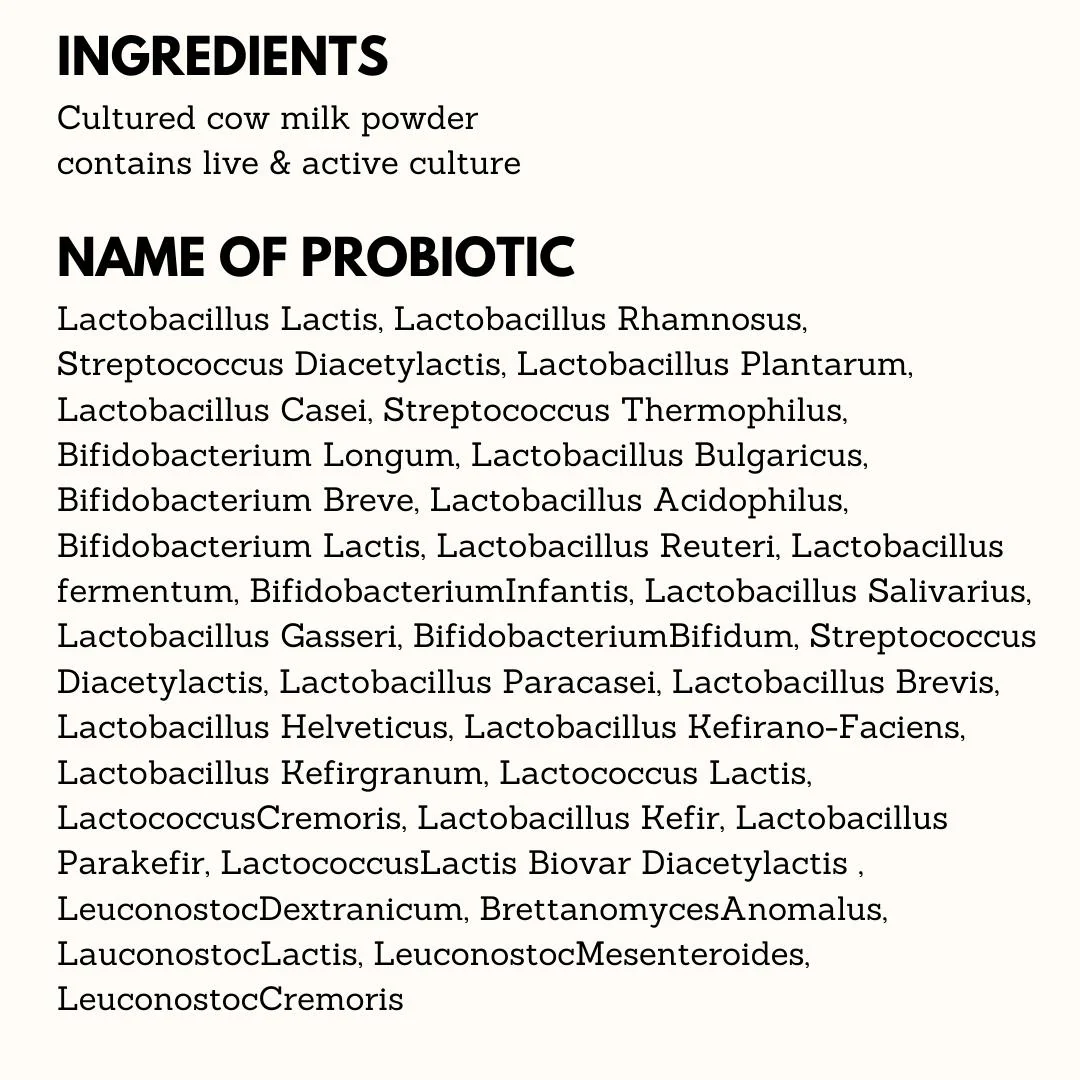 Unsweetened Probiotic Powder (20g Sachet X 6 Pcs) - Image 6