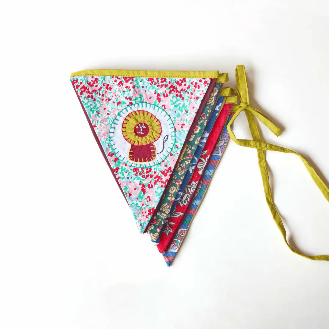 Upcycled Animal Banner Bunting - Image 4