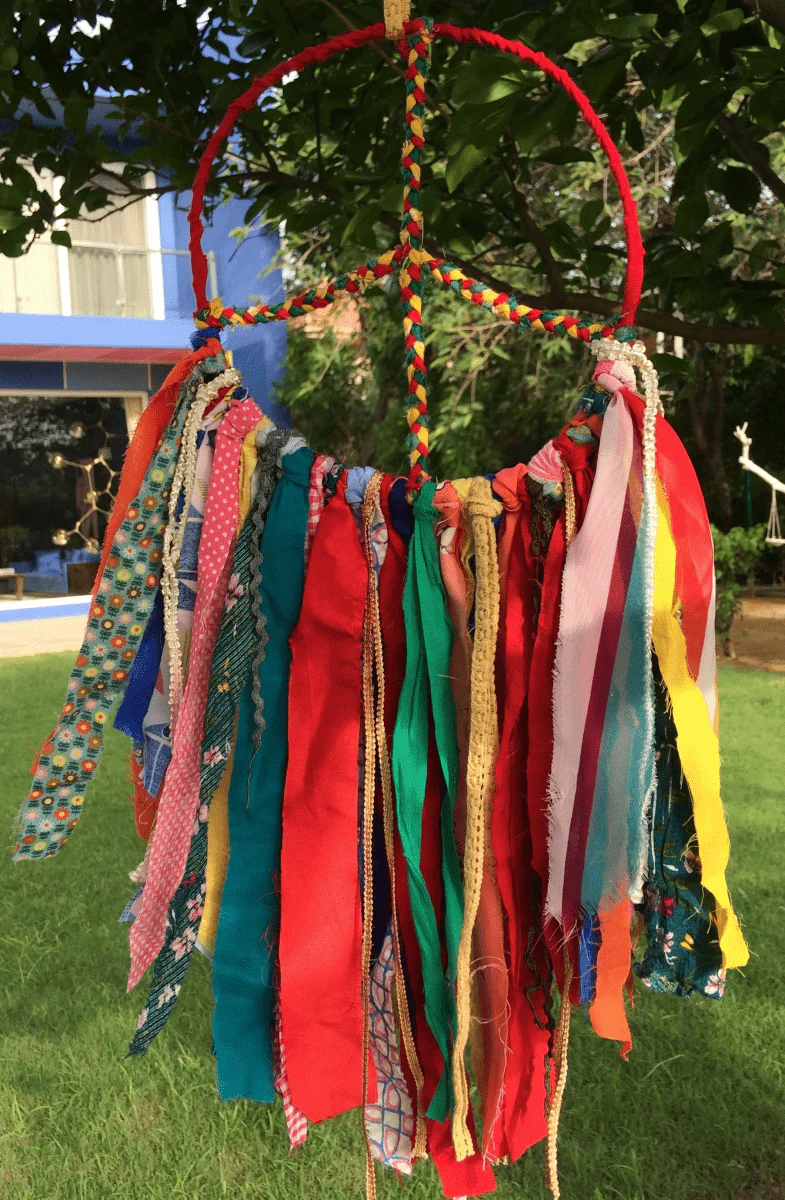 Upcycled Boho Dreamcatcher - Image 2