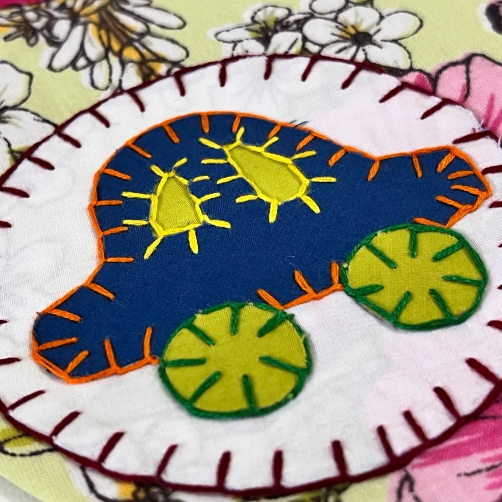 Upcycled Car Motif Bunting - Image 6