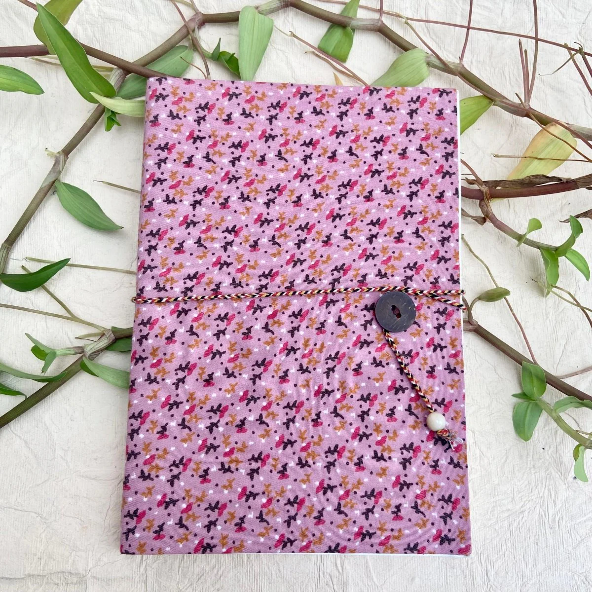 Upcycled Cloth Journal | Handmade, Sustainable Stationery - Image 5
