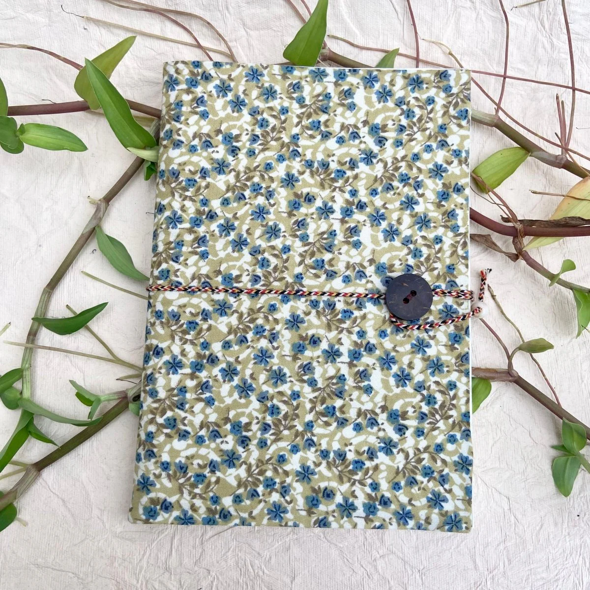 Upcycled Cloth Journal | Handmade, Sustainable Stationery - Image 6