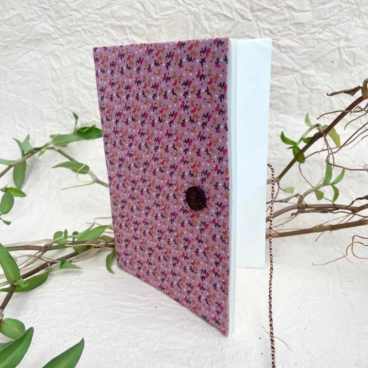 Upcycled Cloth Journal | Handmade, Sustainable Stationery - Image 8
