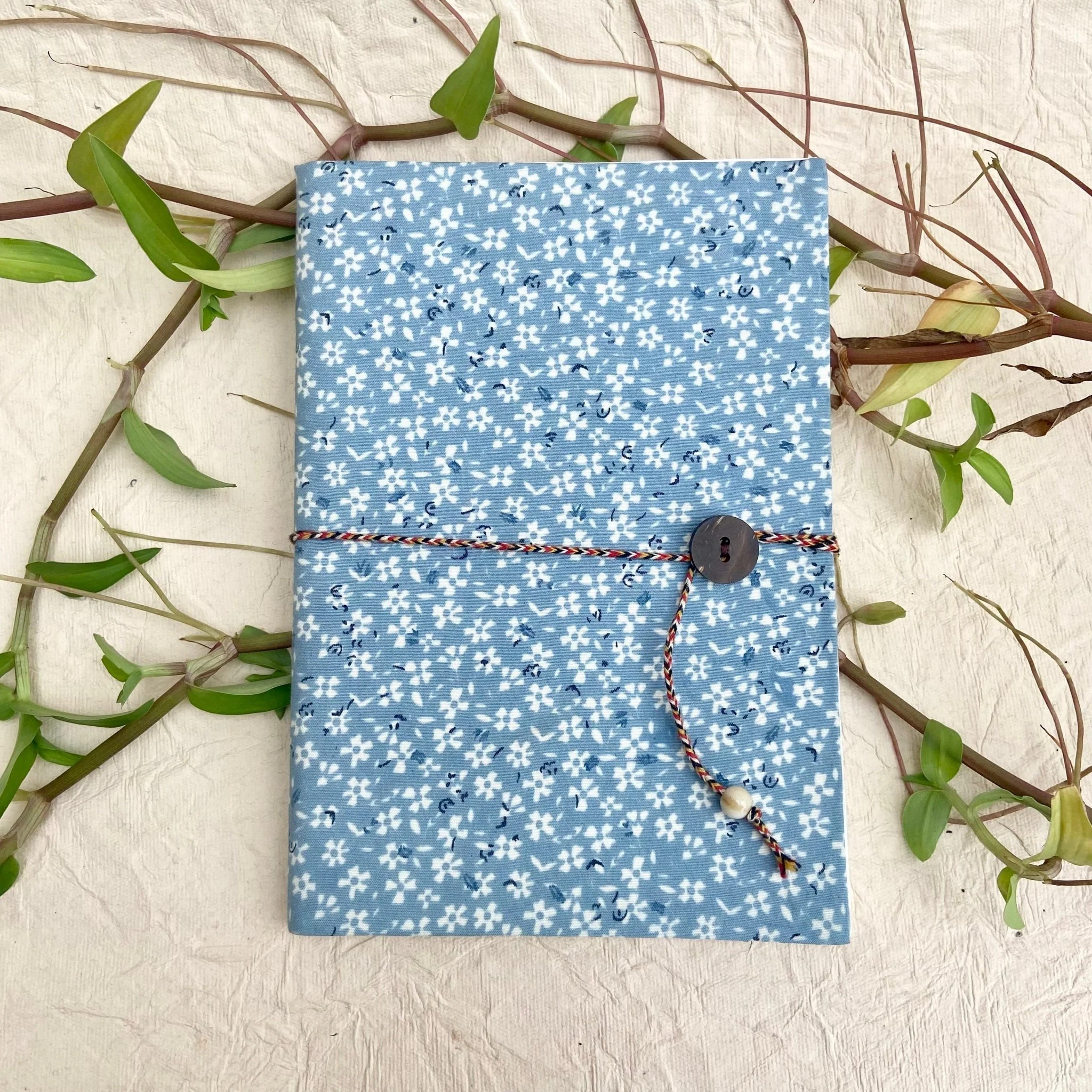 Upcycled Cloth Journal | Handmade, Sustainable Stationery - Image 9