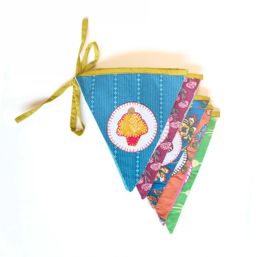 Upcycled Cupcake Banner Bunting - Image 4