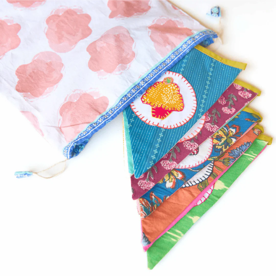 Upcycled Cupcake Banner Bunting - Image 5