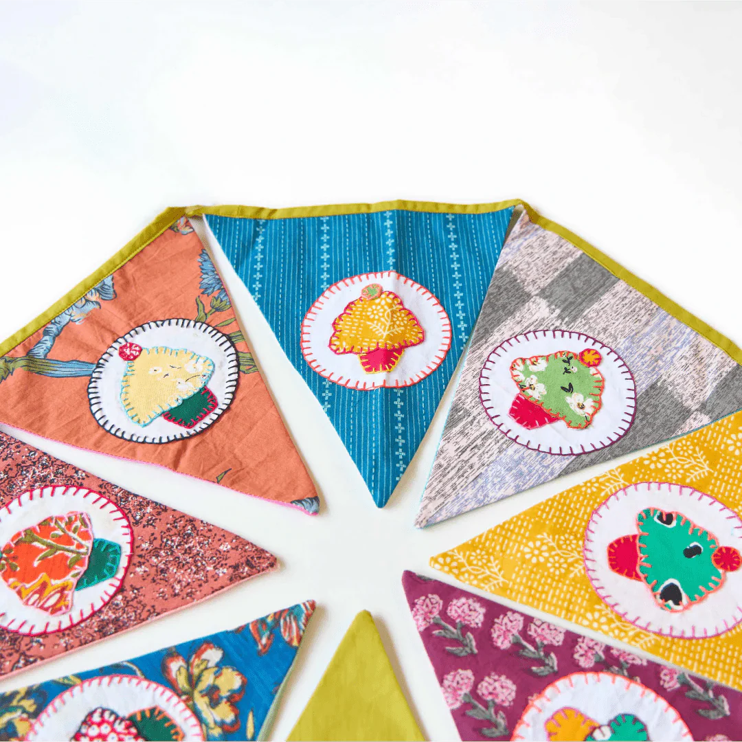 Upcycled Cupcake Banner Bunting - Image 7