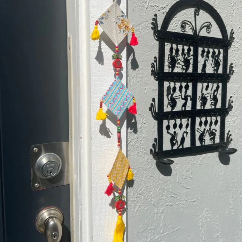 Upcycled Fabric Wall Hangings - Image 3