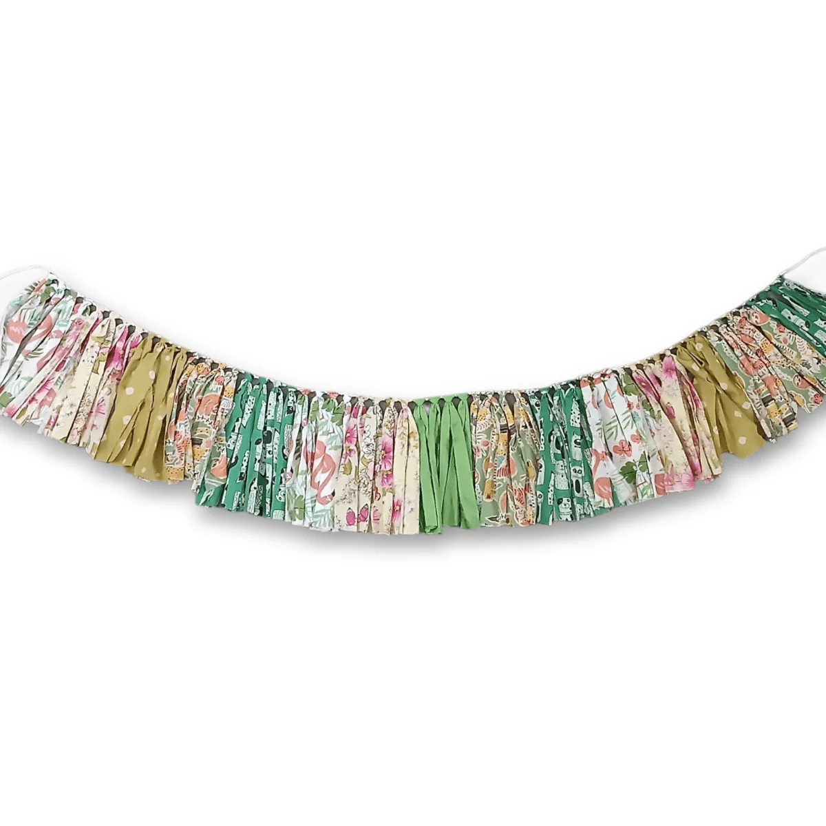 Upcycled Green Fringes - Image 5