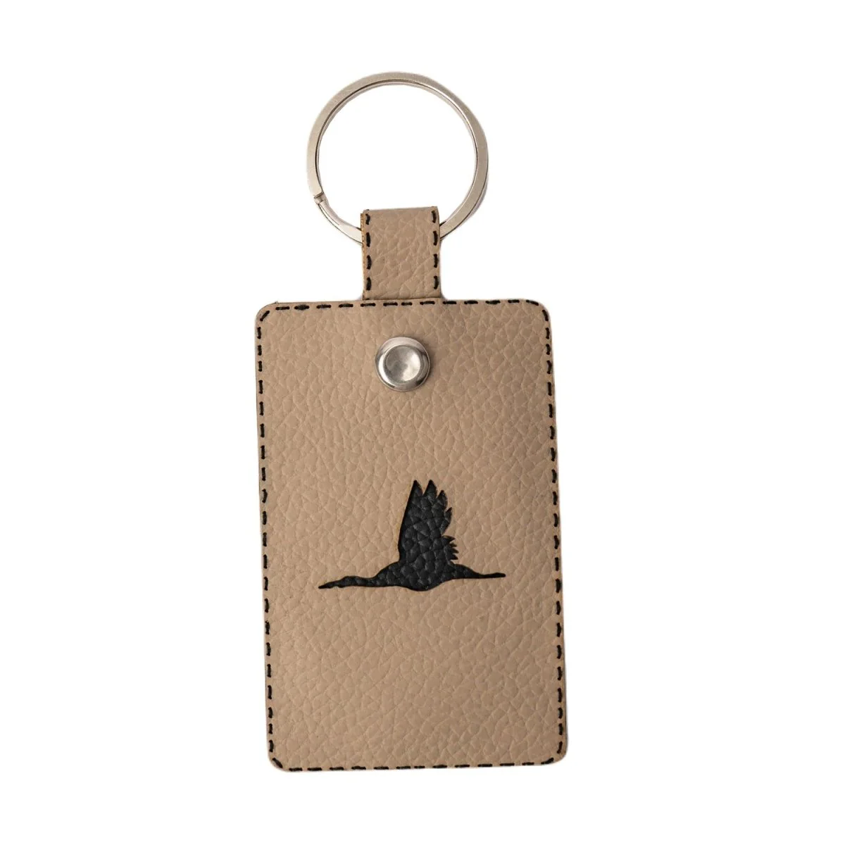 Upcycled Handmade Bird Key Chain - Image 4