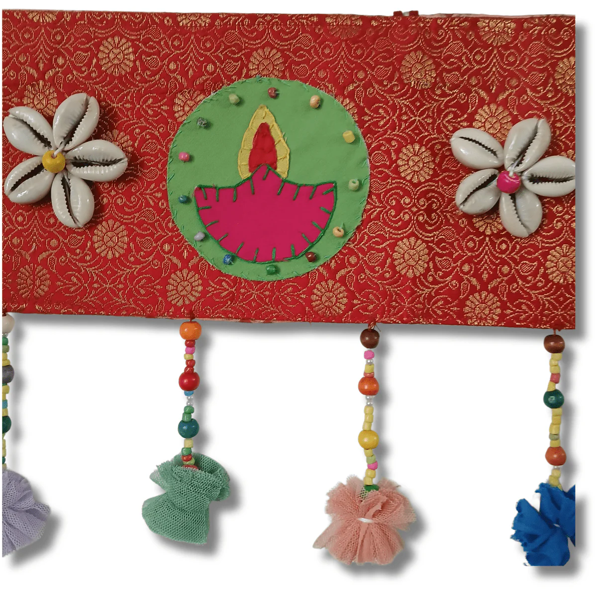 Upcycled Om-Diya Diwali Toran Bandhanvar - Image 5