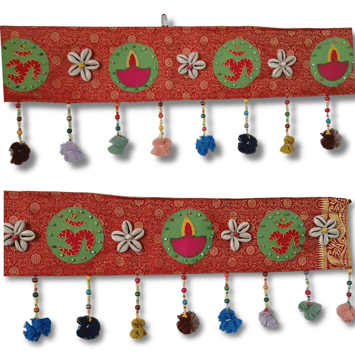 Upcycled Om-Diya Diwali Toran Bandhanvar - Image 6