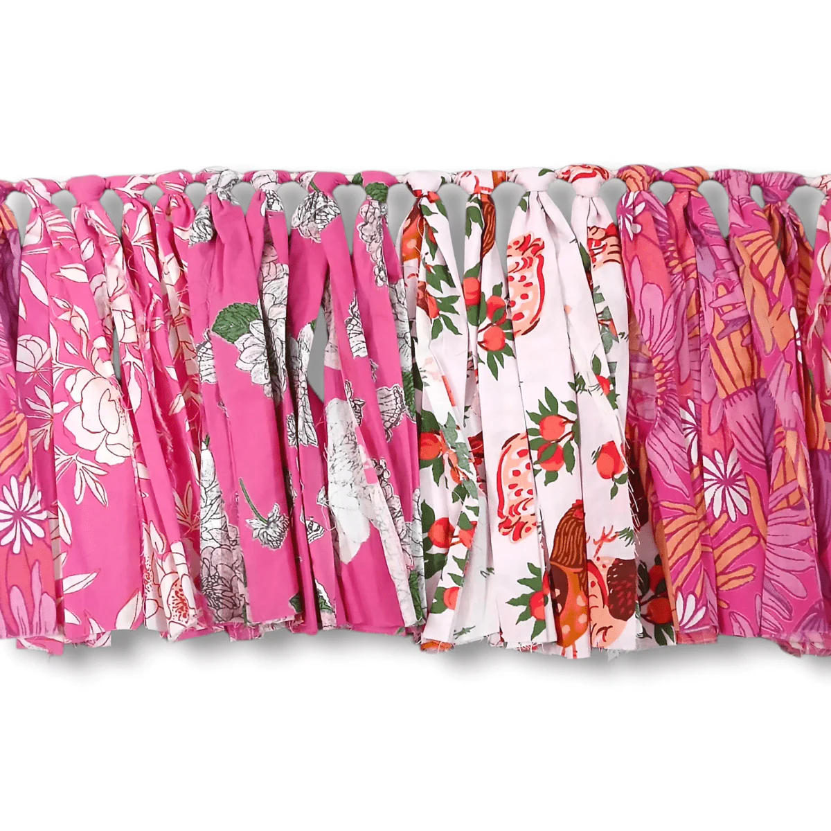 Upcycled Pink Fringes - Image 5