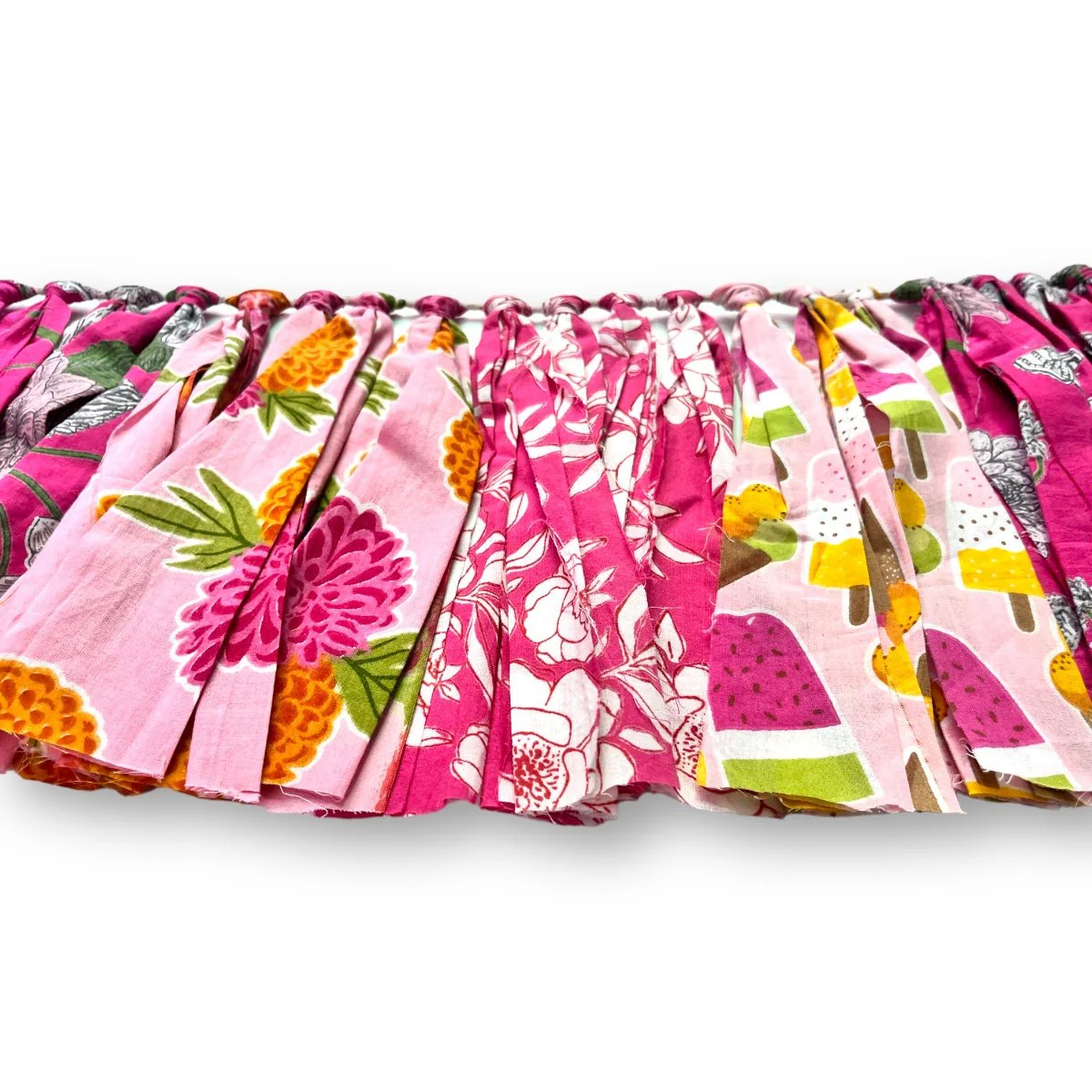 Upcycled Pink Fringes - Image 6