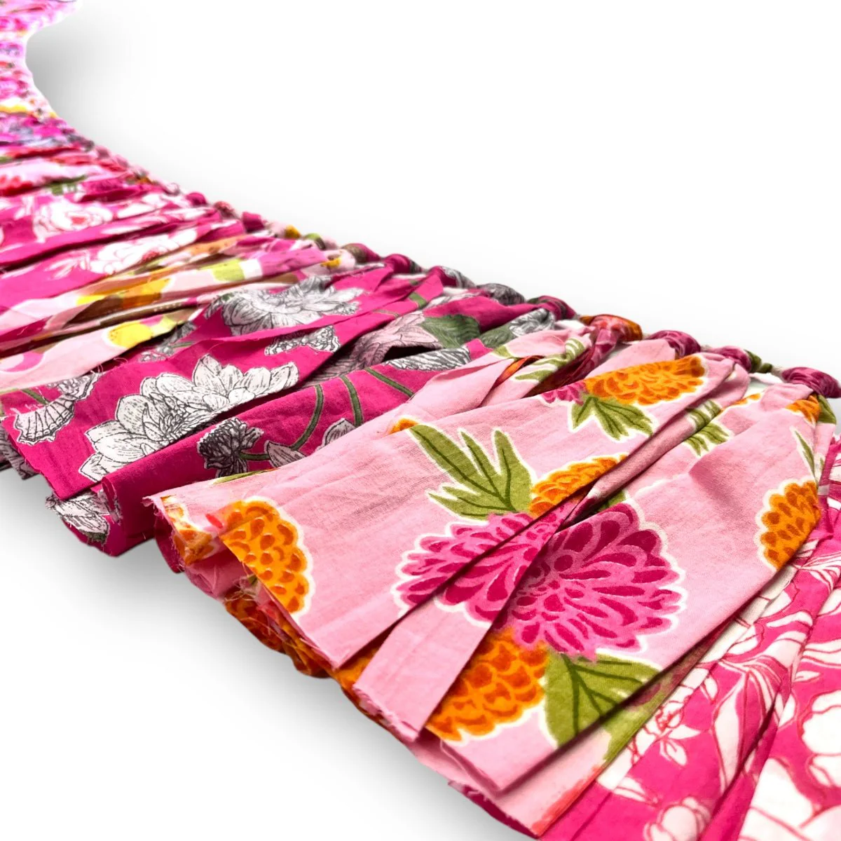 Upcycled Pink Fringes - Image 7