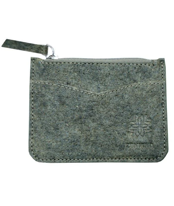 Vegan Pocket Card Holder | Coconut Leather Eco-Friendly Wallet - Image 4