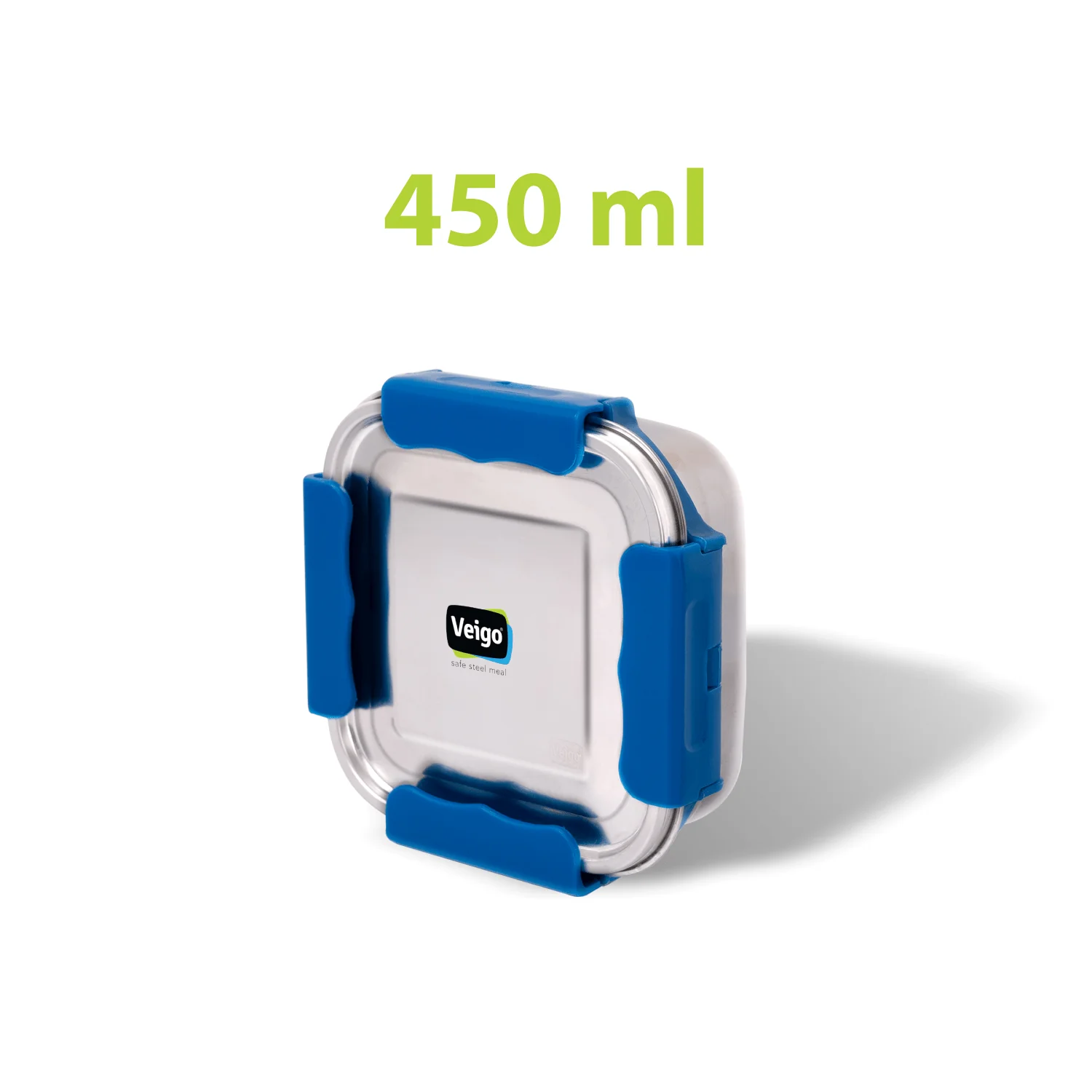 MaxoSteel Medium Steel Snack Box | Leakproof & Durable - Image 5