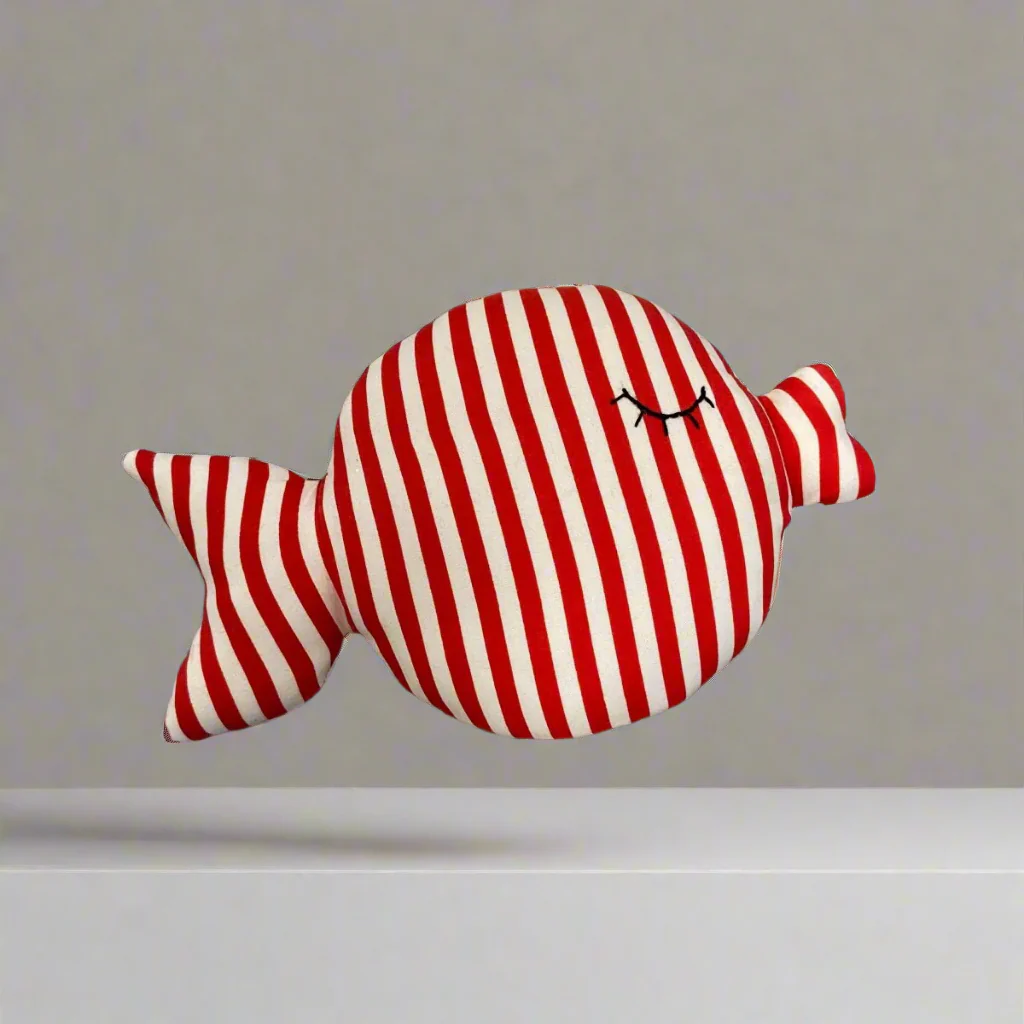 Vibrant Fish Soft Toy | Handmade Eco-Friendly Plush for Kids - Image 3