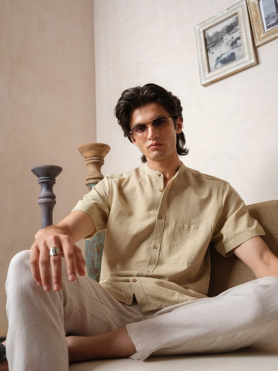 Vihay - Ivory Organic Shirt - Image 2