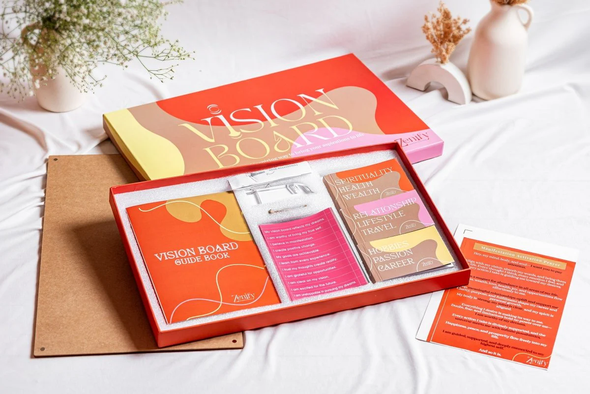 Vision Board Kit  for Adults – Goal Setting & Dream Planning