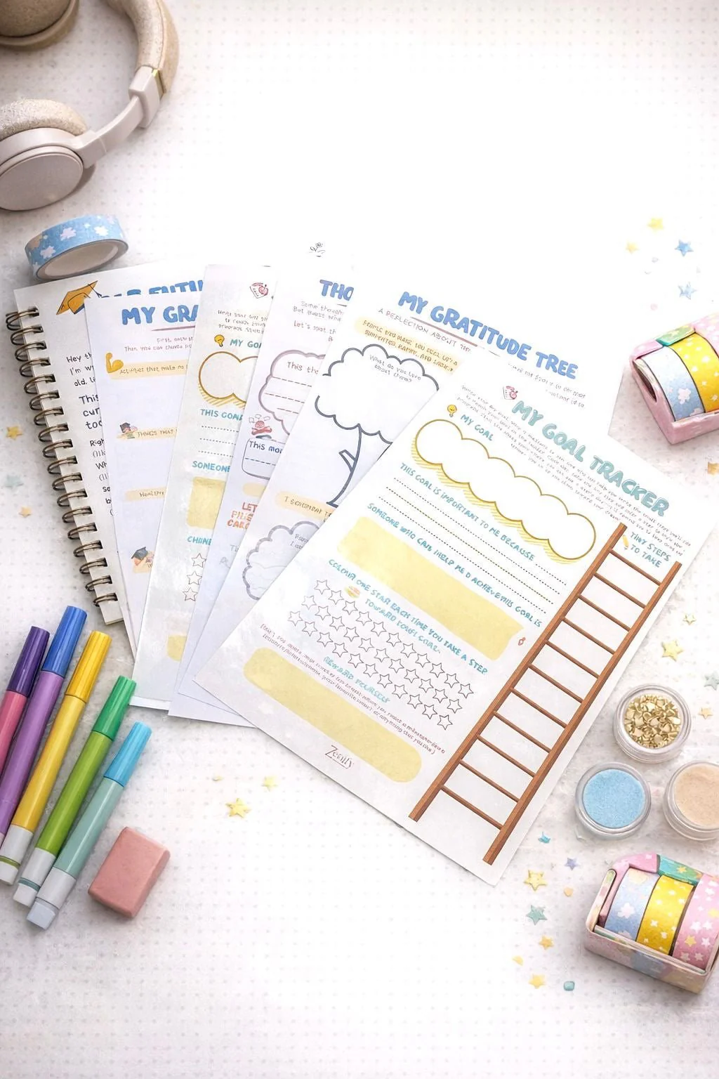 Vision Board Kit for Kids | Creative Goal-Setting & Mindfulness Tool - Image 7