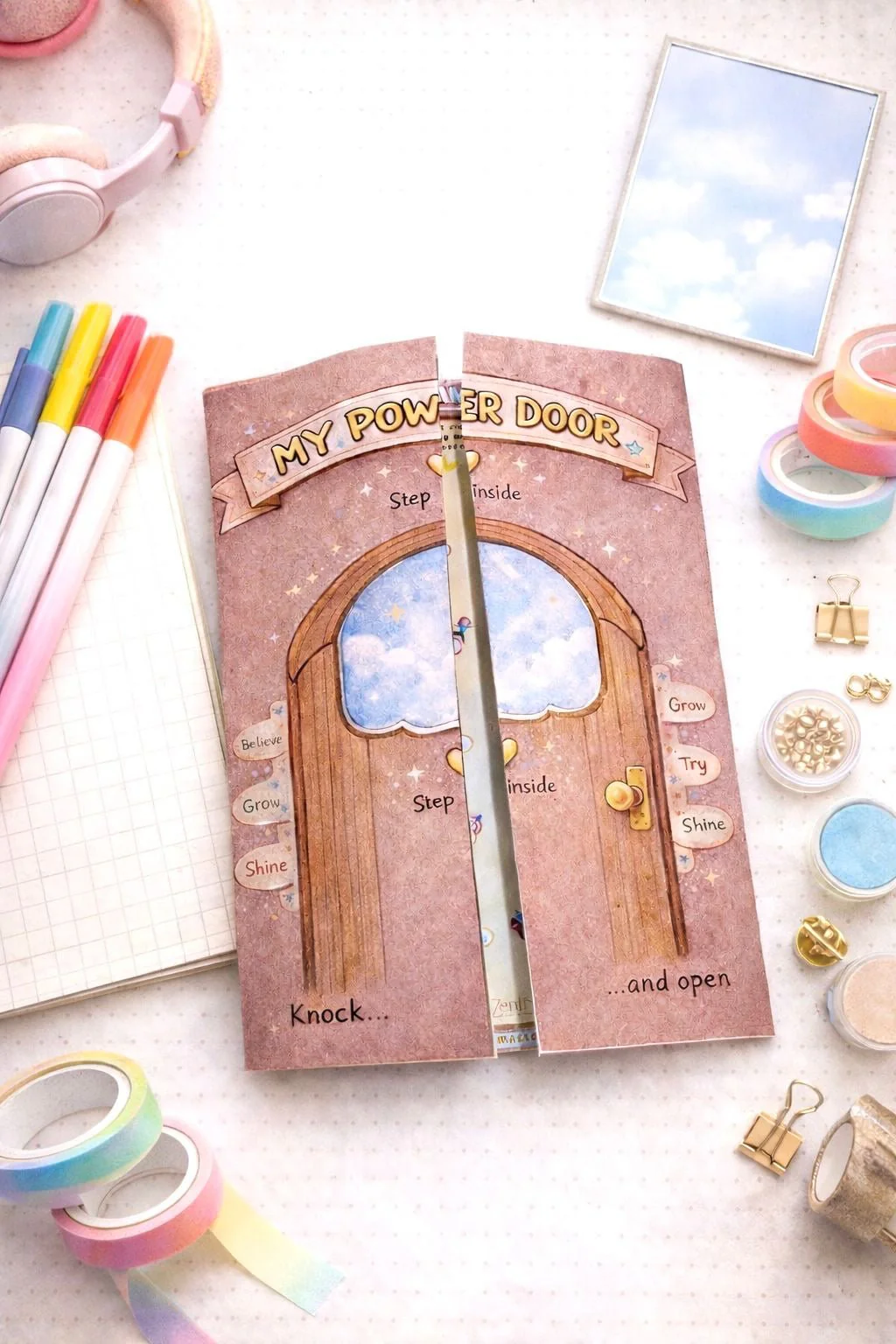 Vision Board Kit for Kids | Creative Goal-Setting & Mindfulness Tool - Image 9