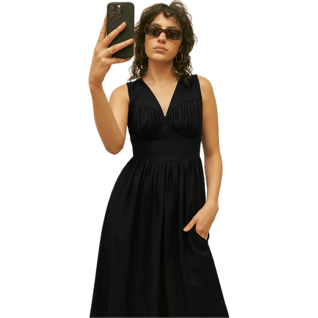 Vivienne Cotton Dress – Elegant & Comfortable Women’s Wear