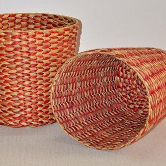 Water Hyacinth Basket Bin - Image 2