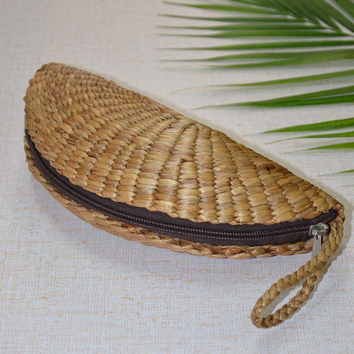 Water Hyacinth Clutch - Natural - Image 10