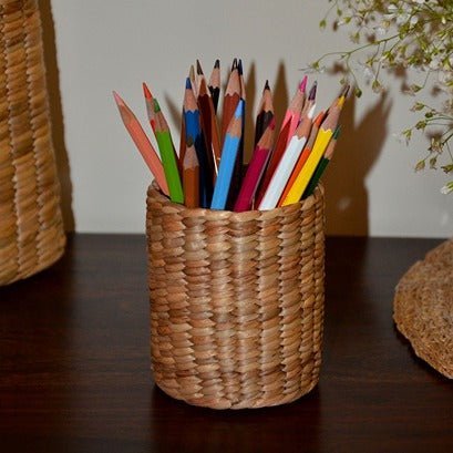 Water Hyacinth Cutlery & Pen Holder - Image 12