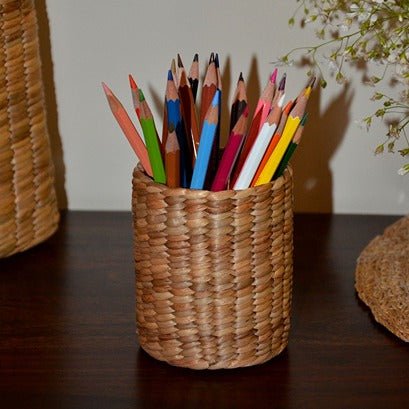 Water Hyacinth Cutlery & Pen Holder - Image 5