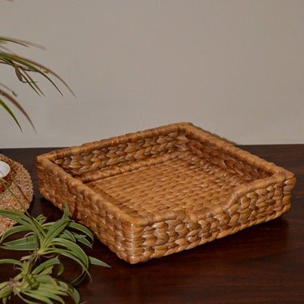 Water Hyacinth Napkin Holder - Image 3