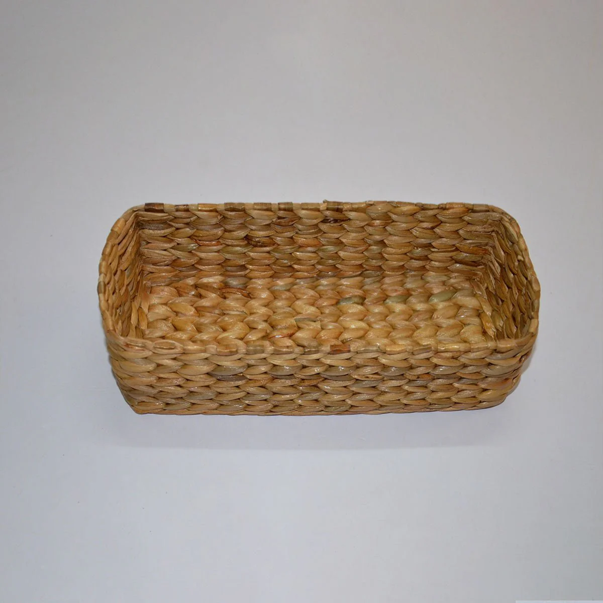 Water Hyacinth Rectangular Bread & Utility Basket - Image 5