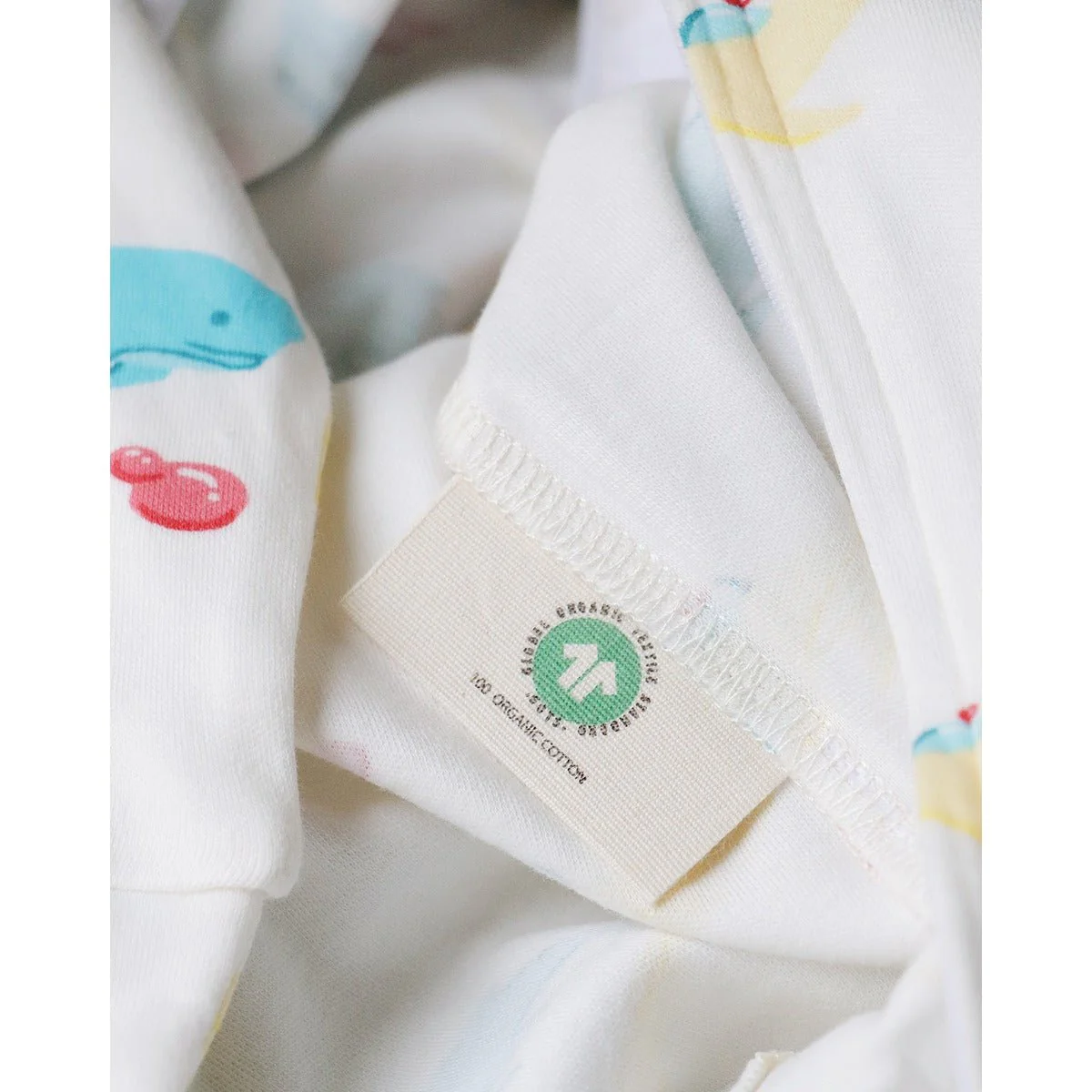 Whales Newborn Bodysuit – Organic Cotton Baby Essential - Image 6
