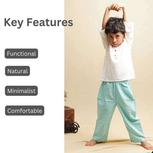 White Sleek Sleeve Button-Down Sleeve Shirt- Boys - Image 4