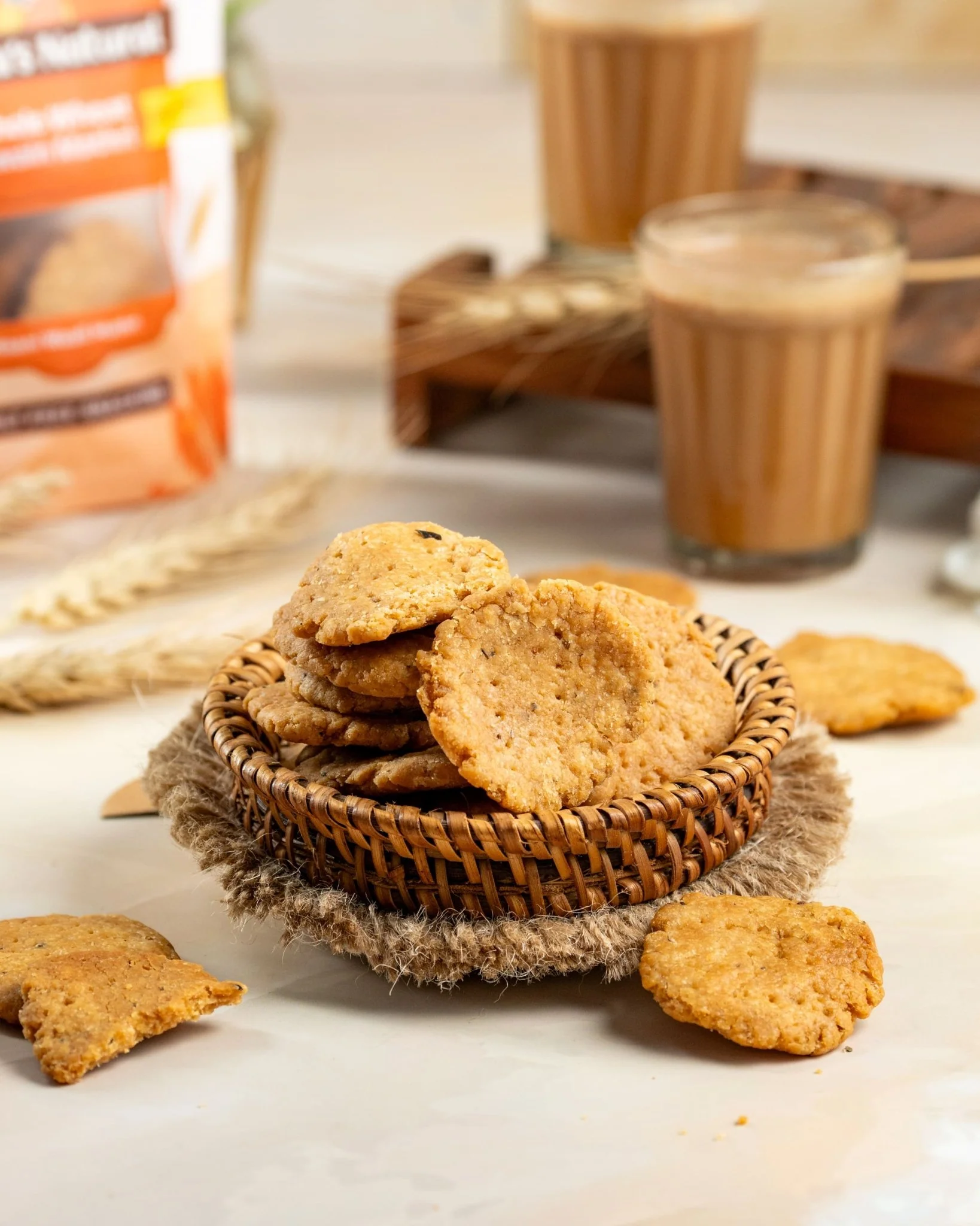 Whole Wheat Ajwain Mathri – Crispy, Healthy & Homemade Snack