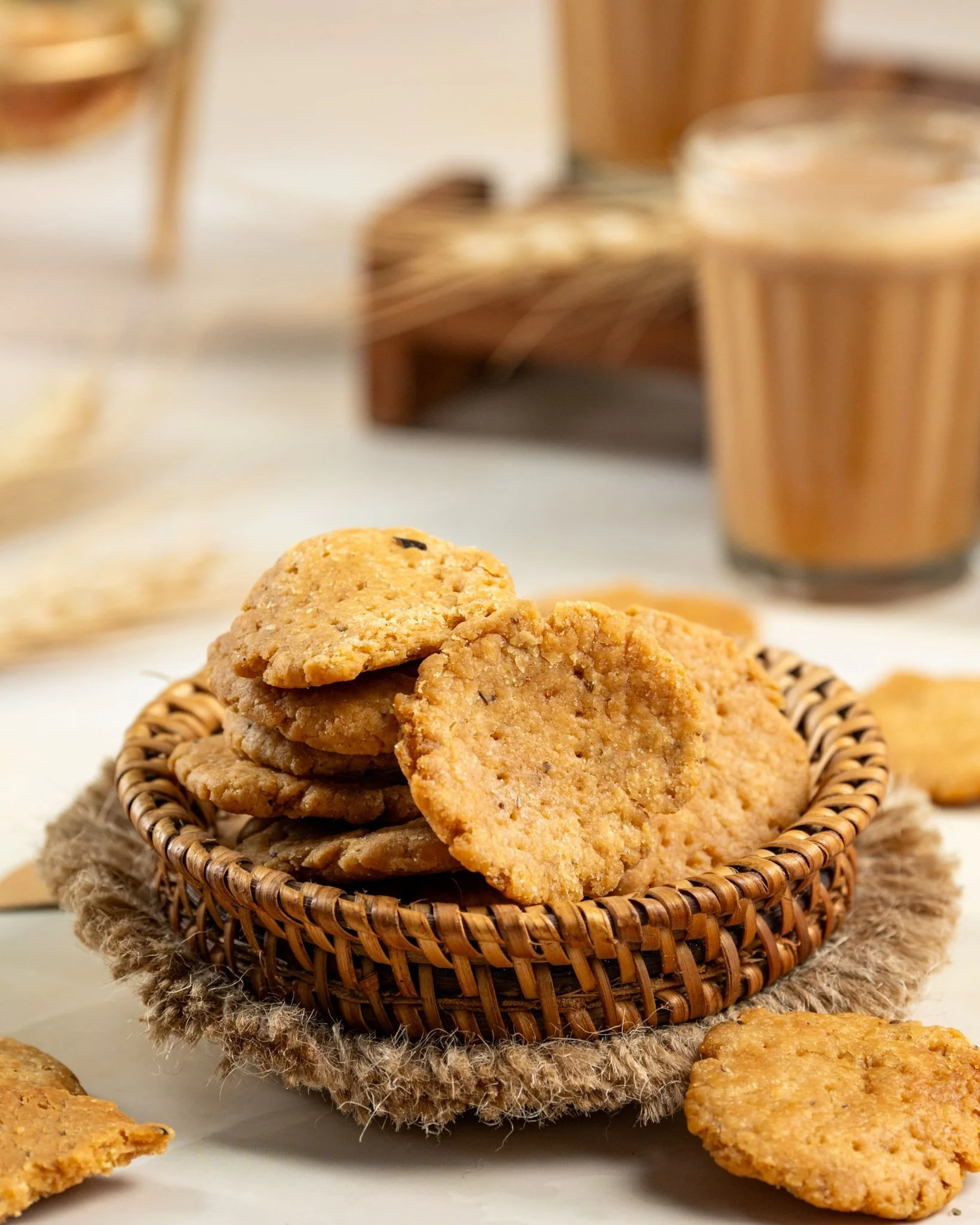 Whole Wheat Ajwain Mathri – Crispy, Healthy & Homemade Snack - Image 4