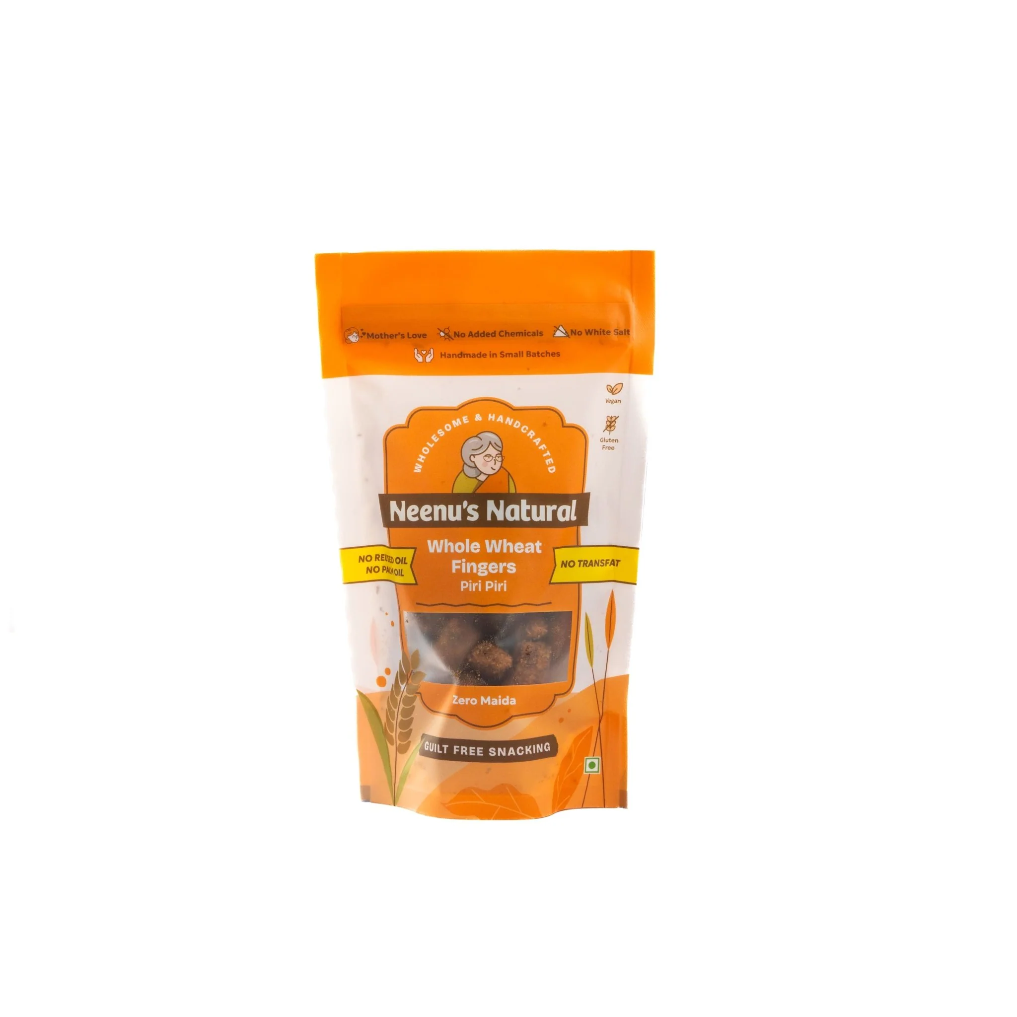 Whole Wheat Fingers Peri Peri | Spicy & Healthy Crunchy Snack - Image 2