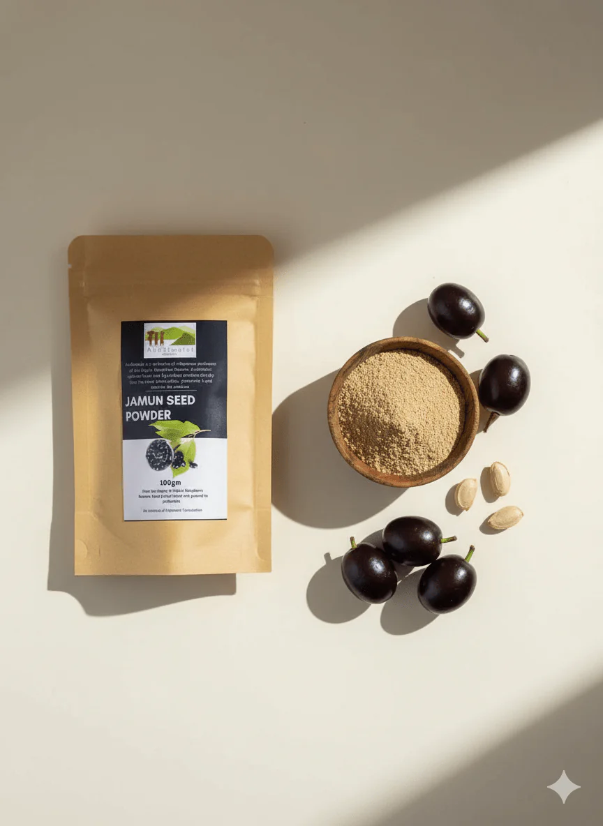 Wild Harvest Jamun Seed Powder | Natural Blood Sugar Support | 100g