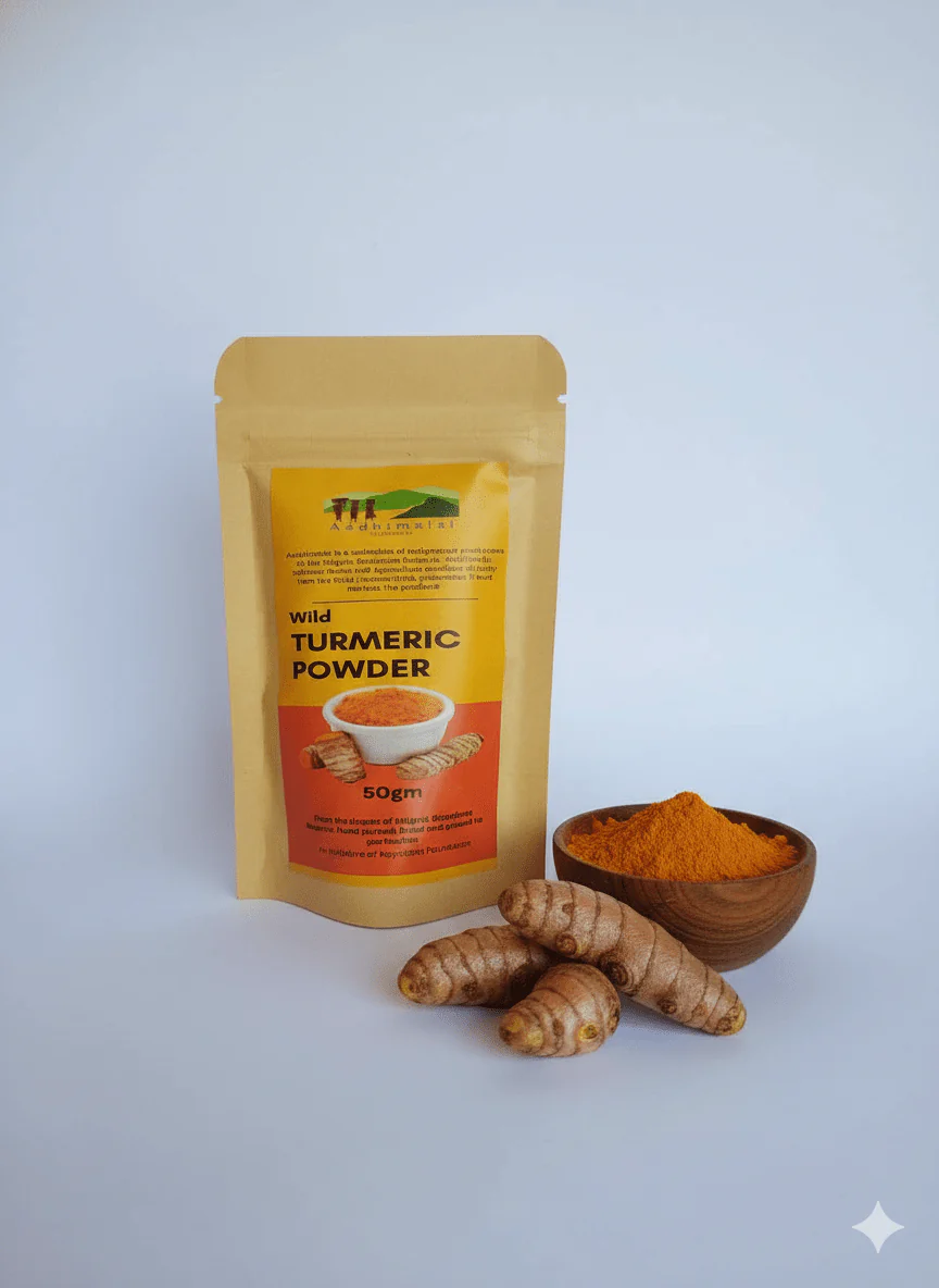 Wild Turmeric Powder – Natural Skin Brightener | Pure Herbal Powder