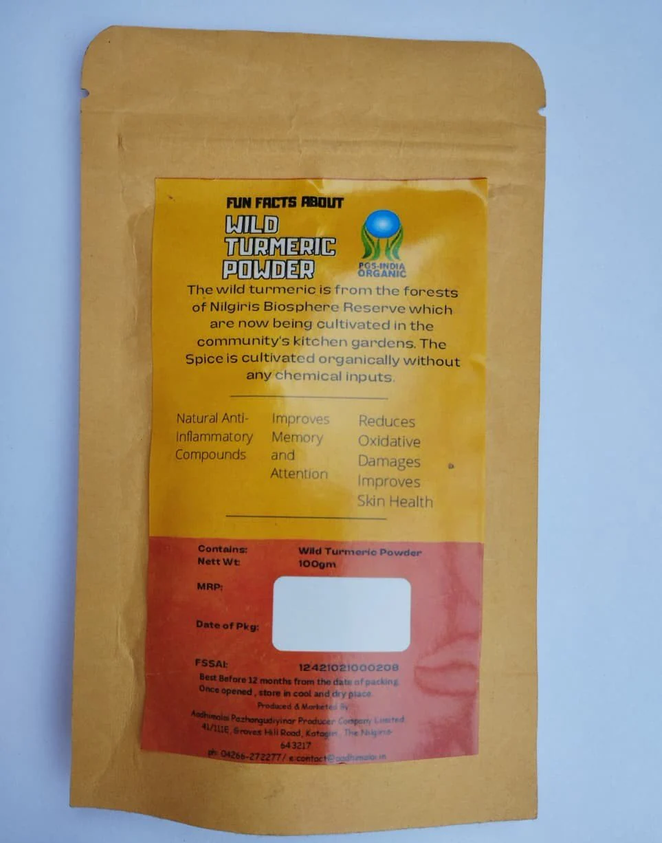 Wild Turmeric Powder – Natural Skin Brightener | Pure Herbal Powder - Image 5