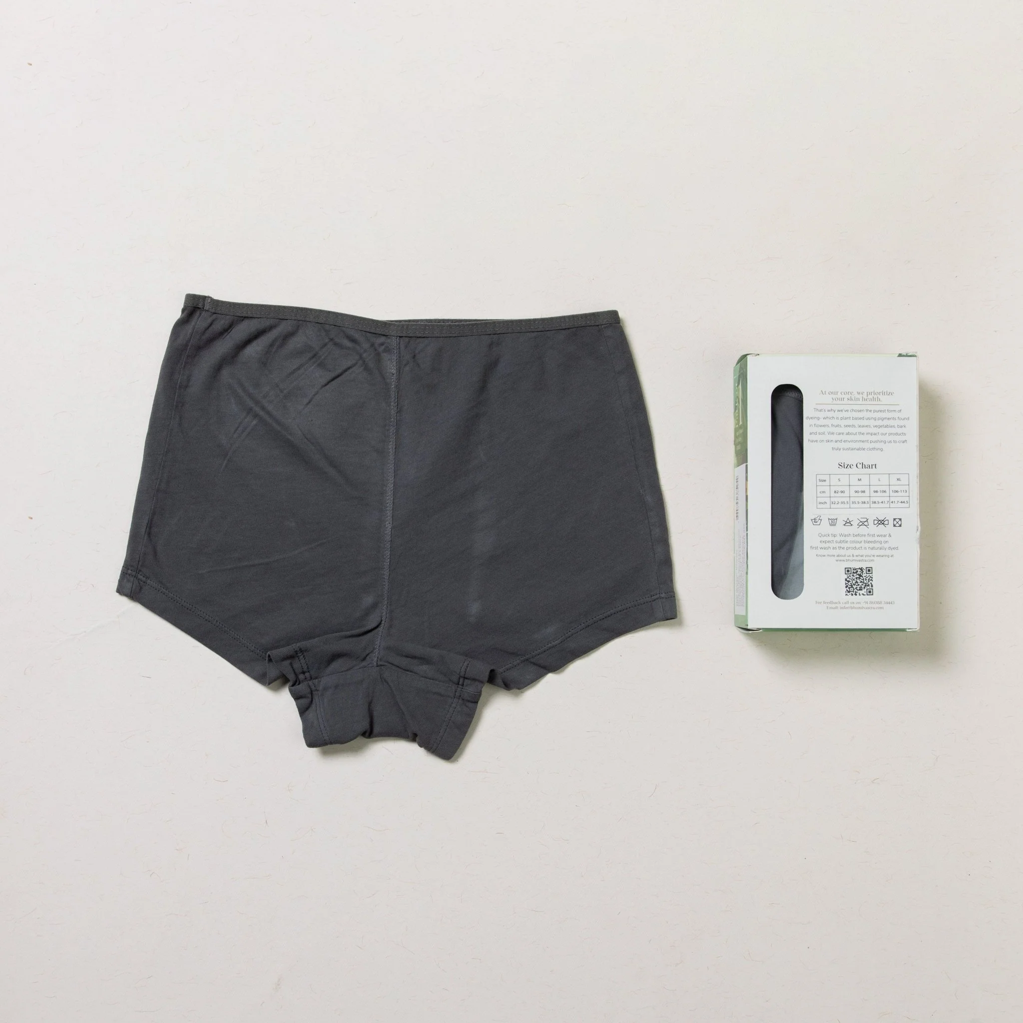 Women’s Boy-Shorts – Plant Dyed, Anti-Microbial, High Coverage - Image 11
