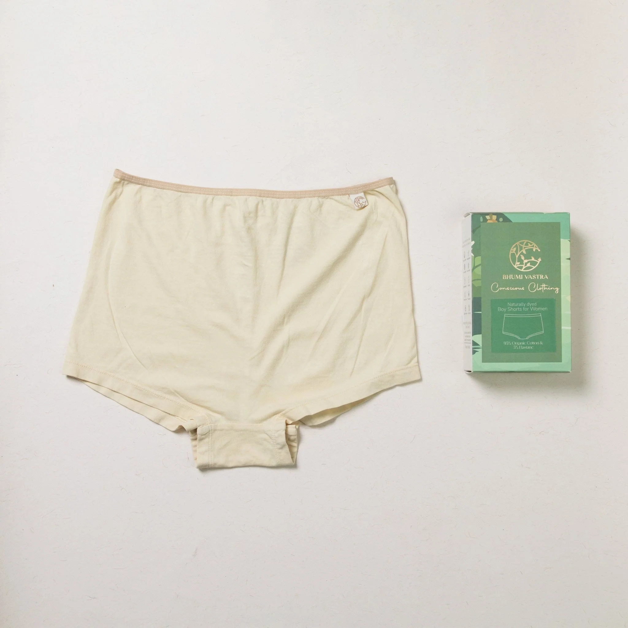 Women’s Boy-Shorts – Plant Dyed, Anti-Microbial, High Coverage - Image 4