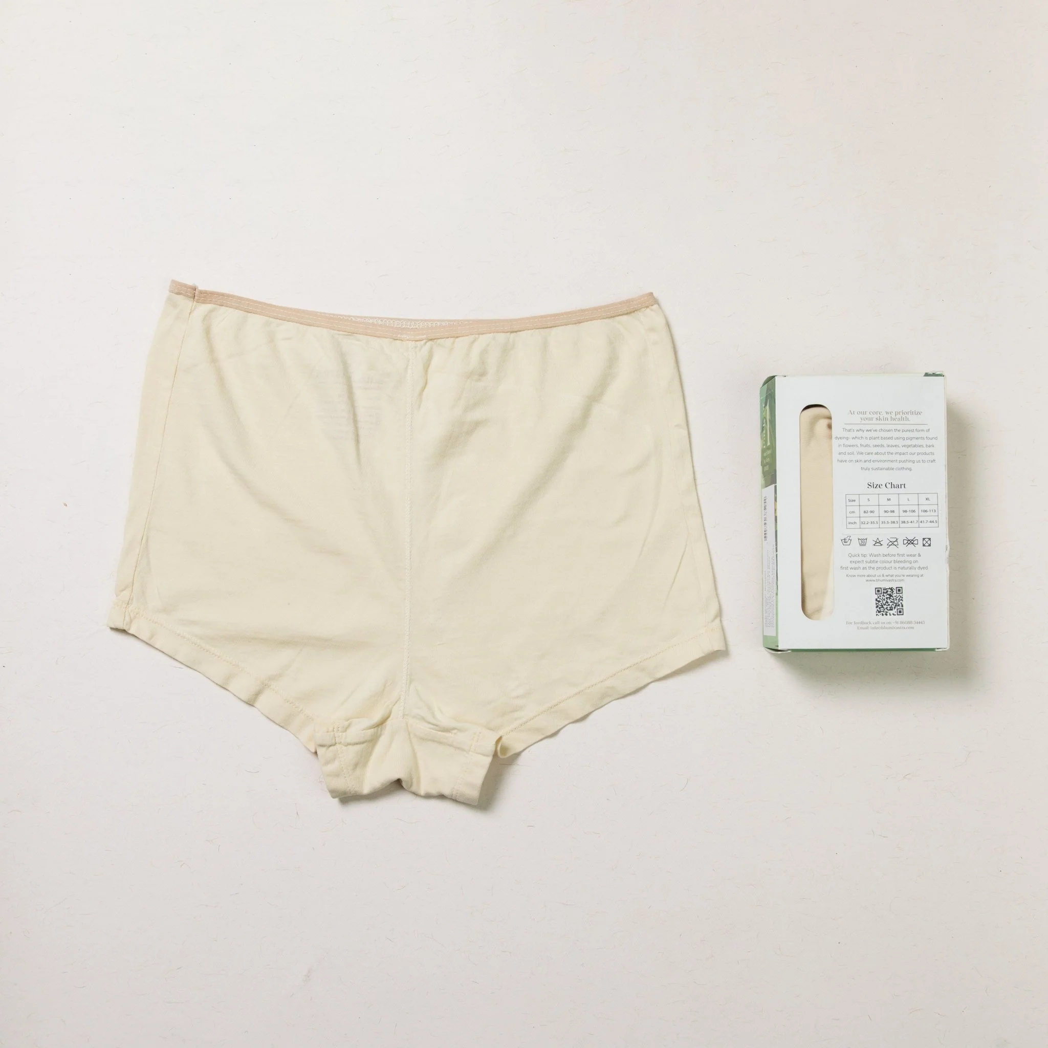 Women’s Boy-Shorts – Plant Dyed, Anti-Microbial, High Coverage - Image 5