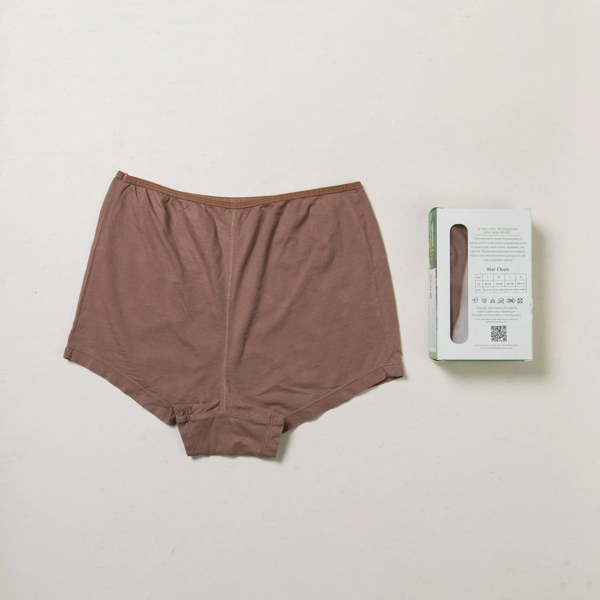 Women’s Boy-Shorts – Plant Dyed, Anti-Microbial, High Coverage - Image 7